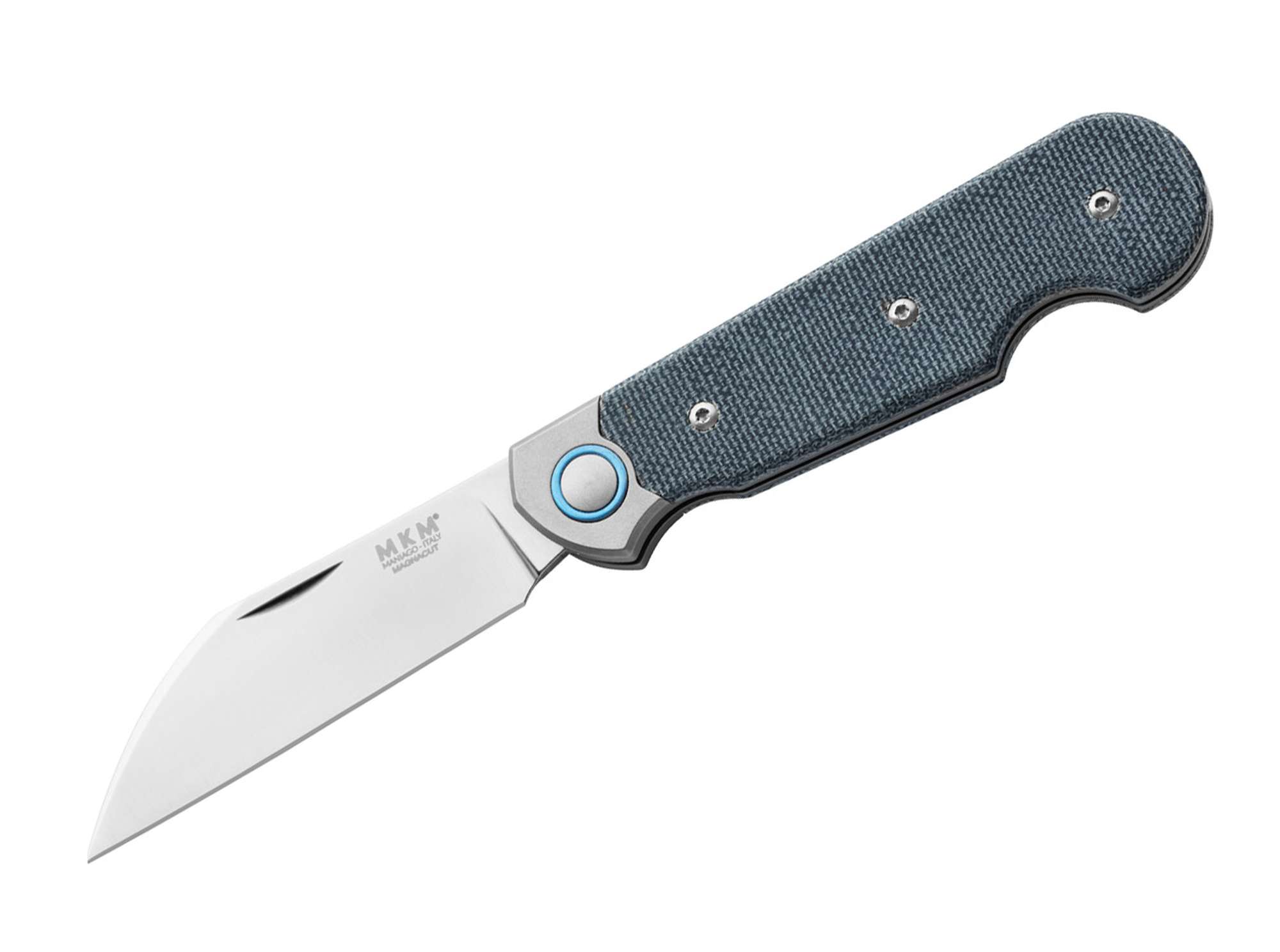 MKM Jaques Ti Micarta Denim