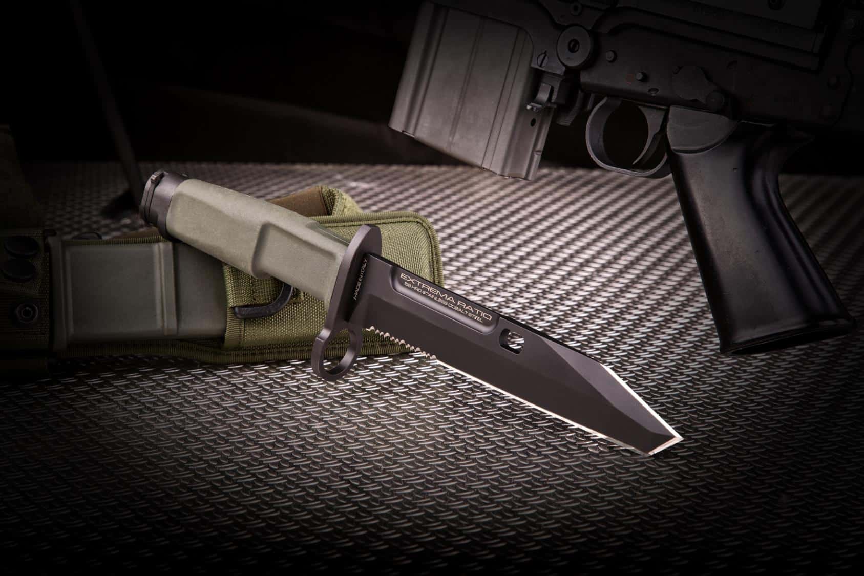 extrema ratio fulcrum bayonet od green